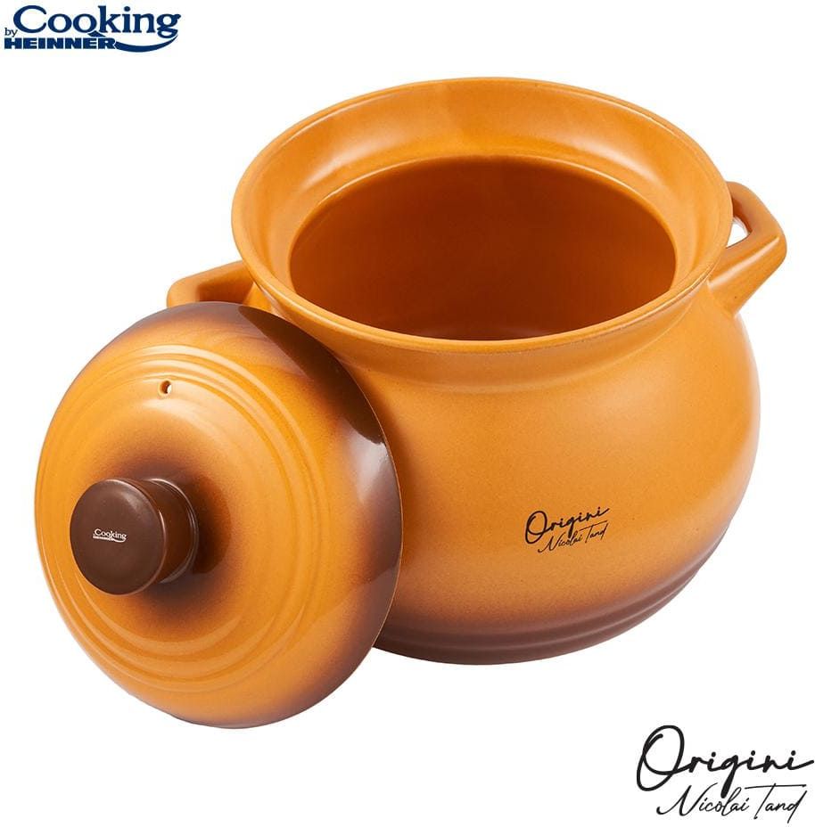 Puodas keramikinis 4.5L 17x18cm HR-FJ-052 HEINNER Puodas keramikinis 4.5L 17x18cm HR-FJ-052 HEINNER