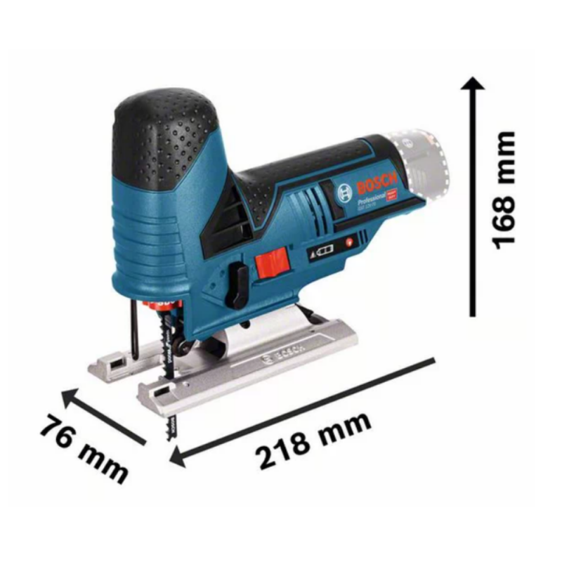 Akumuliatorinis siaurapjūklis BOSCH GST 12V-70