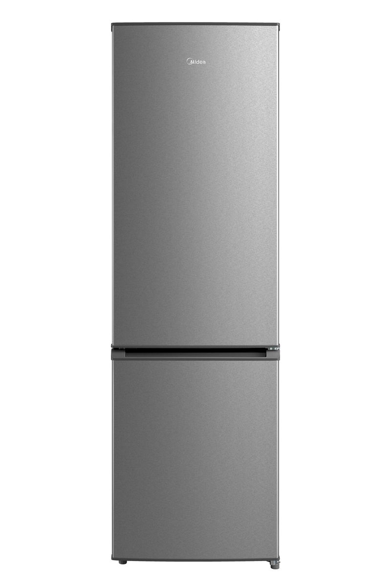 Šaldytuvas Midea MDRB380FGE02A, laisvai pastatomas, 180 cm, apačioje šaldiklis, 199 l, 71 l, automatinis atitirpinimas, klasė E, sidabrinis