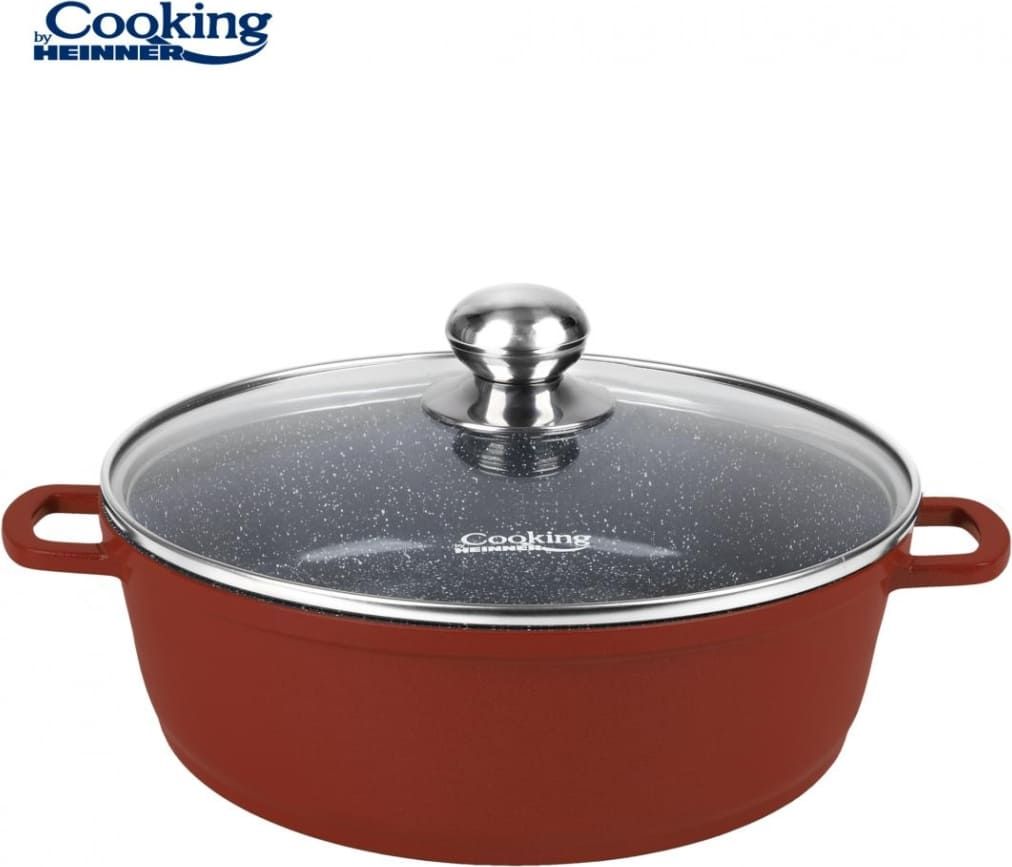 Puodas aliuminio su keramikos danga 8.8L 36x9.5cm HR-JLG-J36JCR HEINNER Puodas aliuminio su keramikos danga 8.8L 36x9.5cm HR-JLG-J36JCR HEINNER