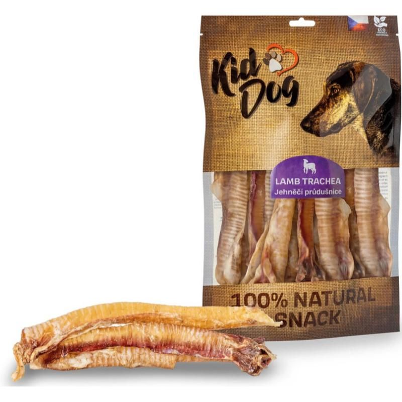 KIDDOG 100% natūralios ėriuko trachėjos 250g KIDDOG 100% natūralios ėriuko trachėjos 250g