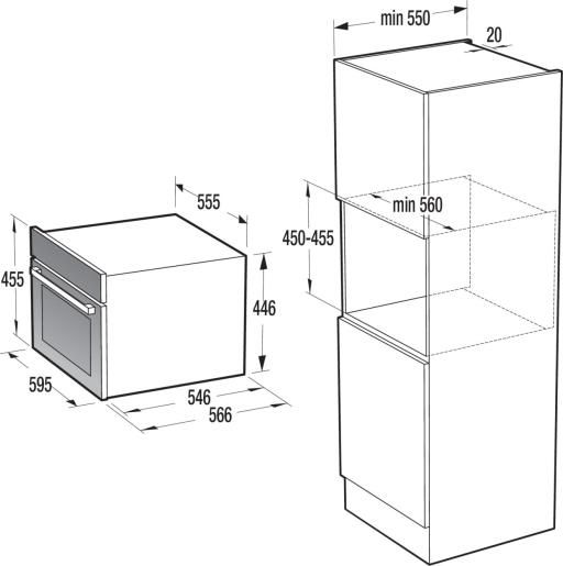Orkaitė GORENJE BCM4547DG Orkaitė GORENJE BCM4547DG