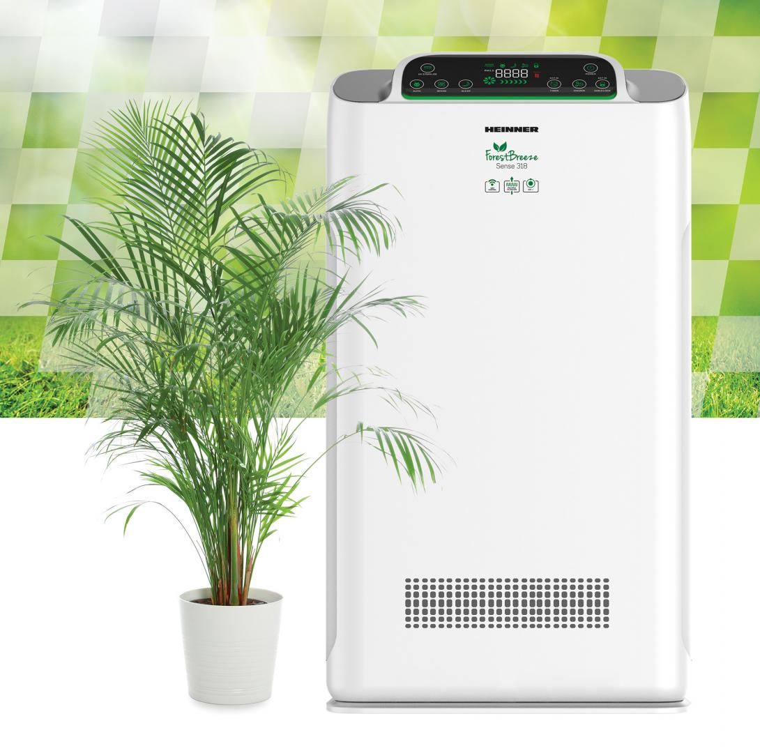 Oro valytuvas 80W 38m2 318m3/h HPA-318WIFI HEINNER Oro valytuvas 80W 38m2 318m3/h HPA-318WIFI HEINNER