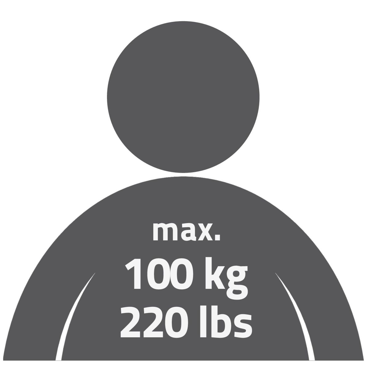 Vonios kambario kėdė Ridder Max, balta A1050101