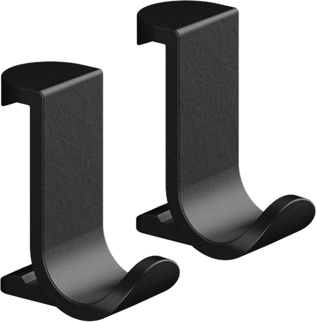 Kabliukas HANSGROHE WallStoris, matinis juodas, 27914670
