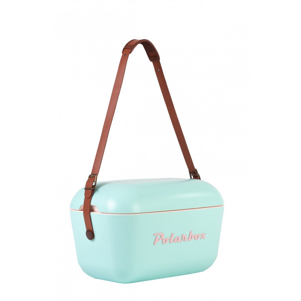 Šaltkrepšis Polarbox Cyan – Baby rose Classic retro 20 L