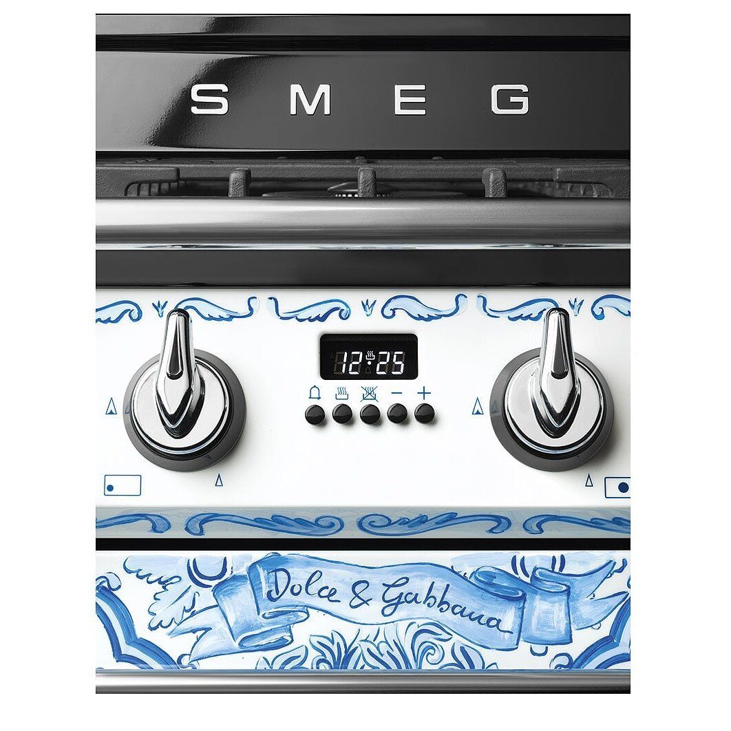 SMEG dujinė viryklė su elektrine orkaite TR90DGM9