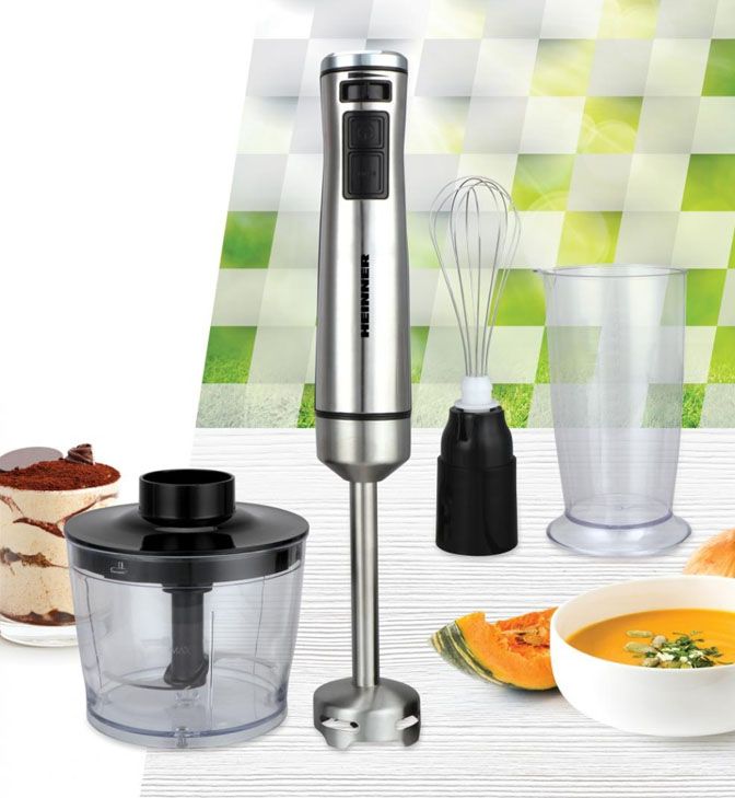 Rankinis blenderis 1000W HHB-DC1000SSBK HEINNER Rankinis blenderis 1000W HHB-DC1000SSBK HEINNER
