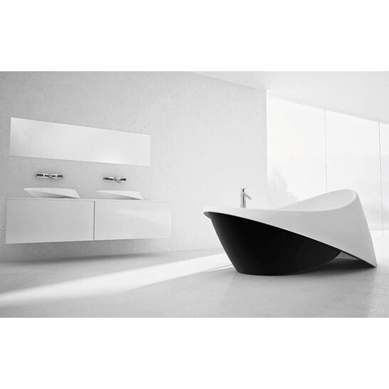 Lieto akmens vonia Bathesa Olivia 196x96 cm
