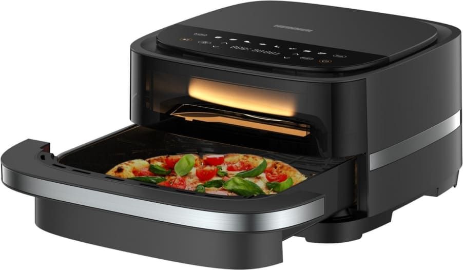 Karšto oro gruzdintuvė 2200W, 25.4cm HPAF-B4DC22BK HEINNER Karšto oro gruzdintuvė 2200W, 25.4cm HPAF-B4DC22BK HEINNER