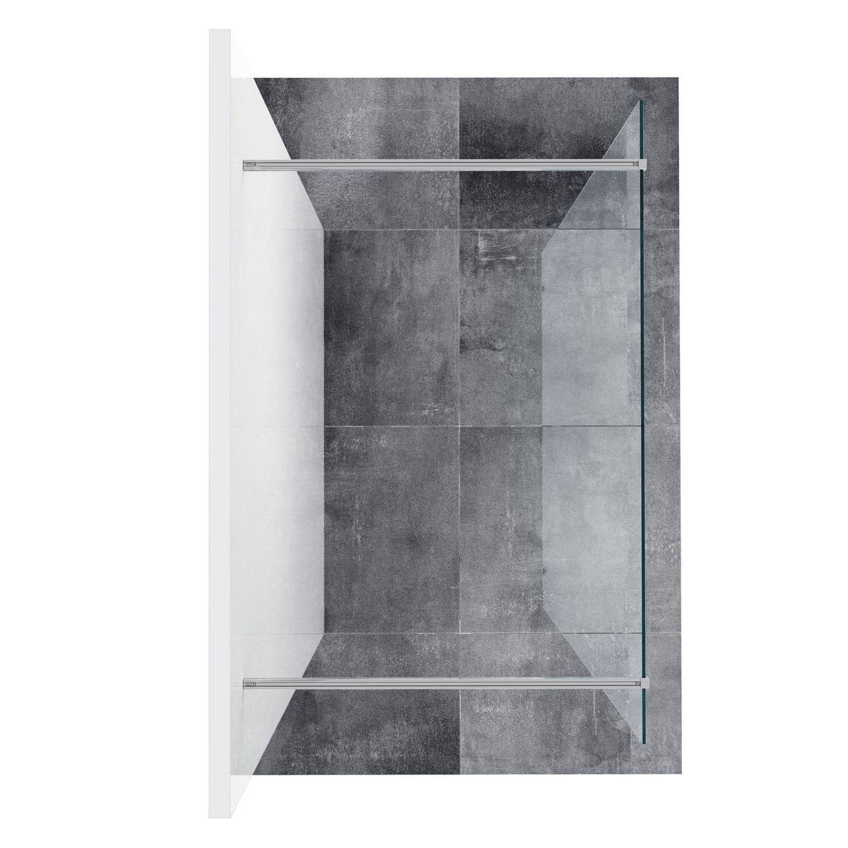 Dušo sienelė Ravak Walk-In Free Set 160, chromas+stiklas Transparent, GW9FS0C0SZ1