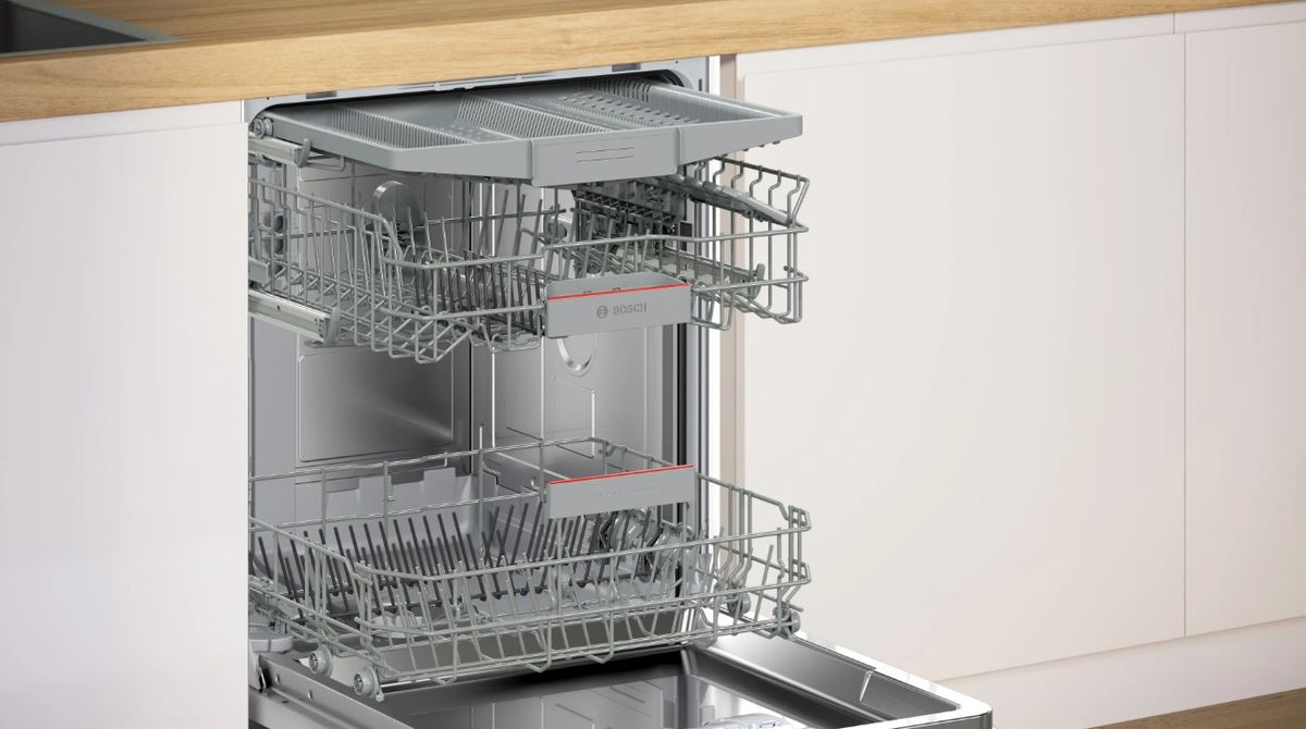 Įmontuojama indaplovė Bosch Serija 4, SBH4HVX14E, 60 cm