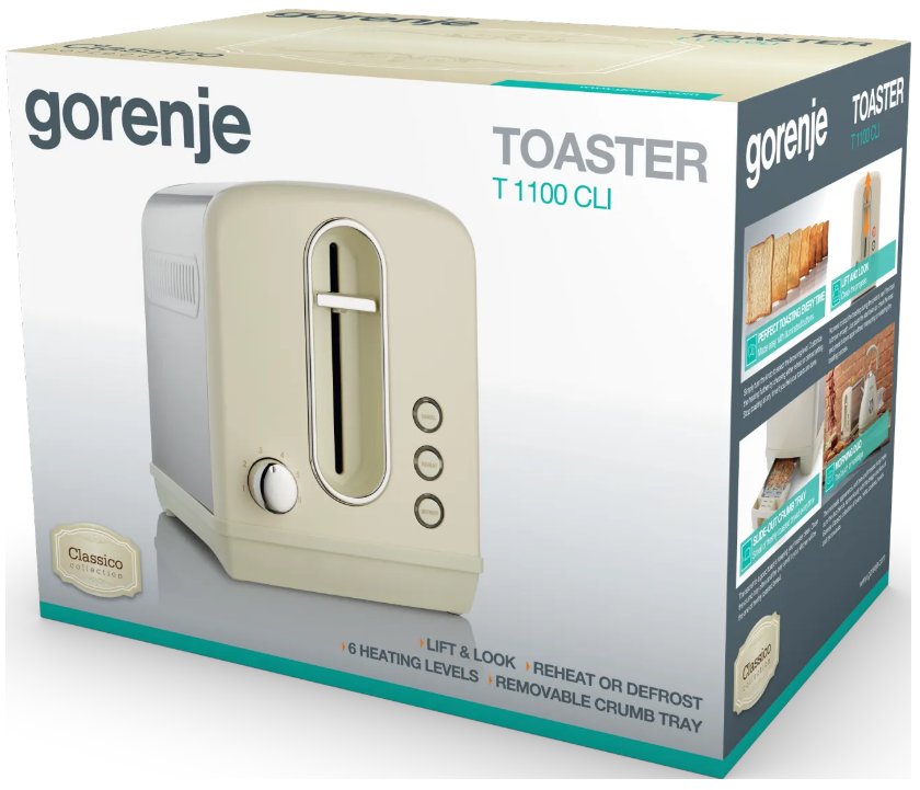 Skrudintuvas GORENJE T1100CLI Skrudintuvas GORENJE T1100CLI