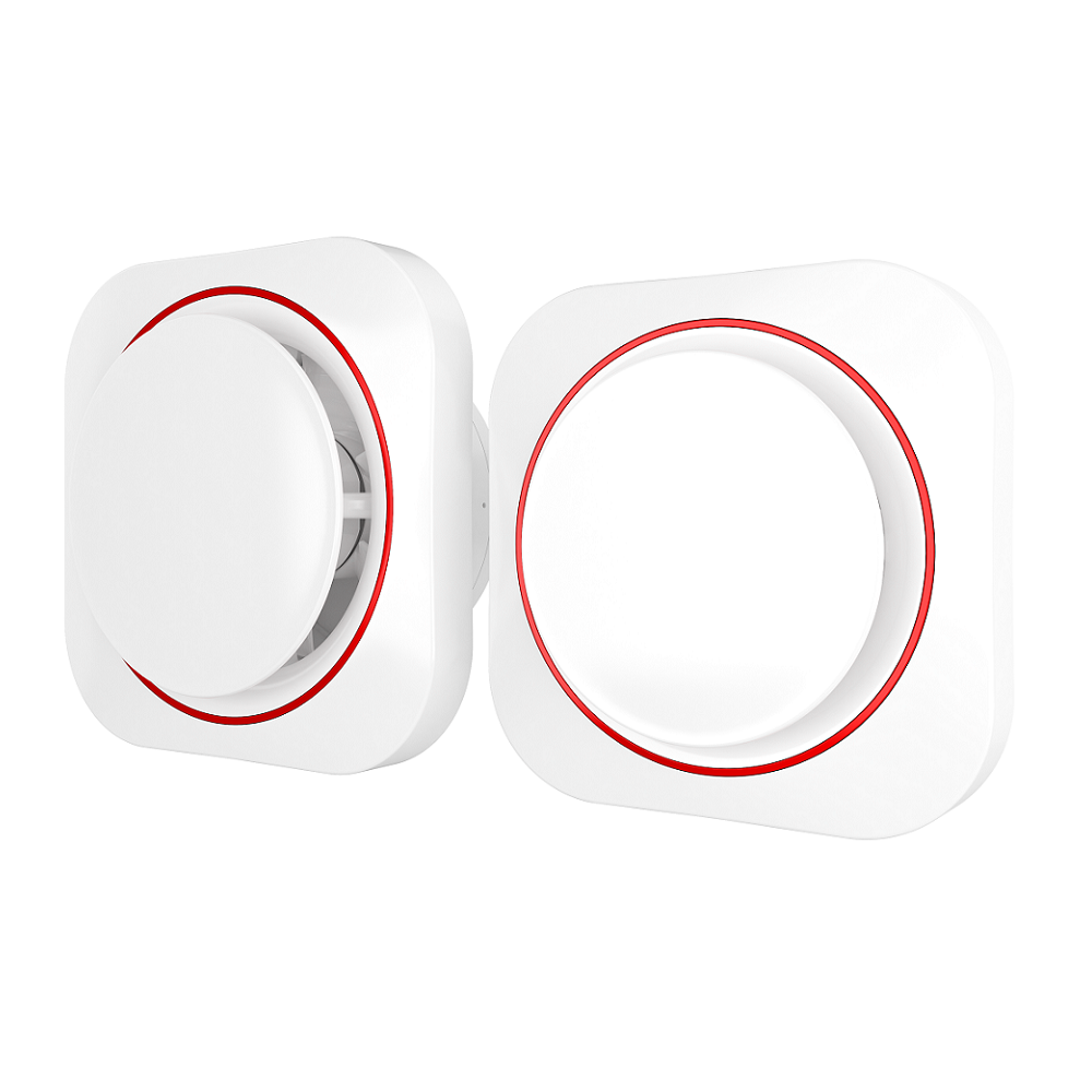 Vonios ventiliatorius Vlano MOON 100 TH su laikmačiu ir drėgmės jutikliu