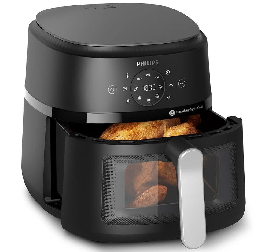Karšto oro gruzdintuvė Philips 2000 Series NA231/00, 6,2l, juoda Karšto oro gruzdintuvė Philips 2000 Series NA231/00, 6,2l, juoda