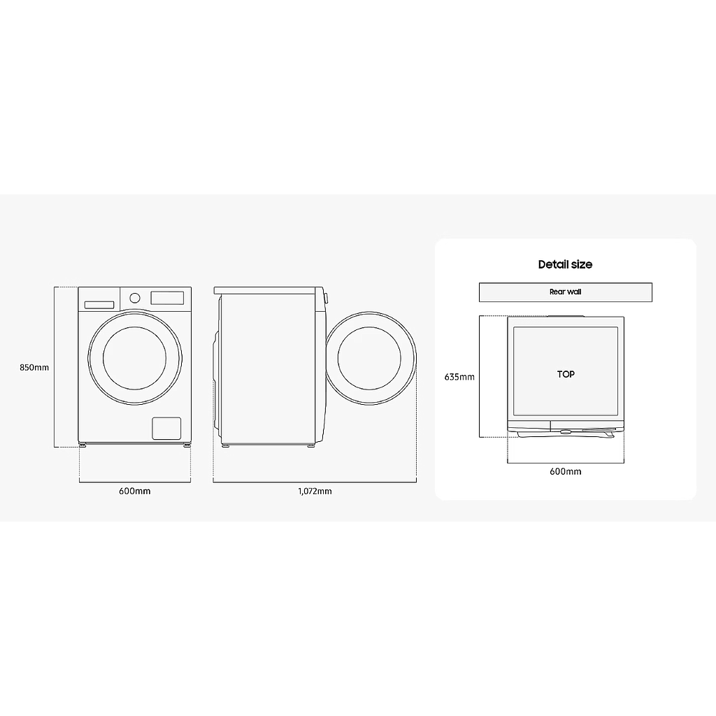 Skalbyklė SAMSUNG WW90CGC04DAHLE