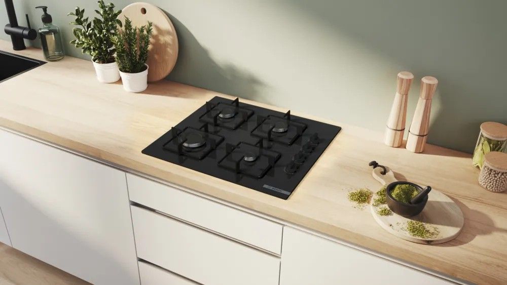 Įmontuojama dujinė kaitlentė Bosch POP6B6K30 Įmontuojama dujinė kaitlentė Bosch POP6B6K30
