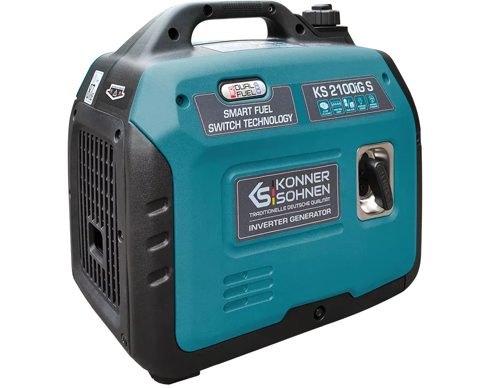 Inverterinis benzino/LPG generatorius 2000 W KS 2100iG S KÖNNER & SÖHNEN