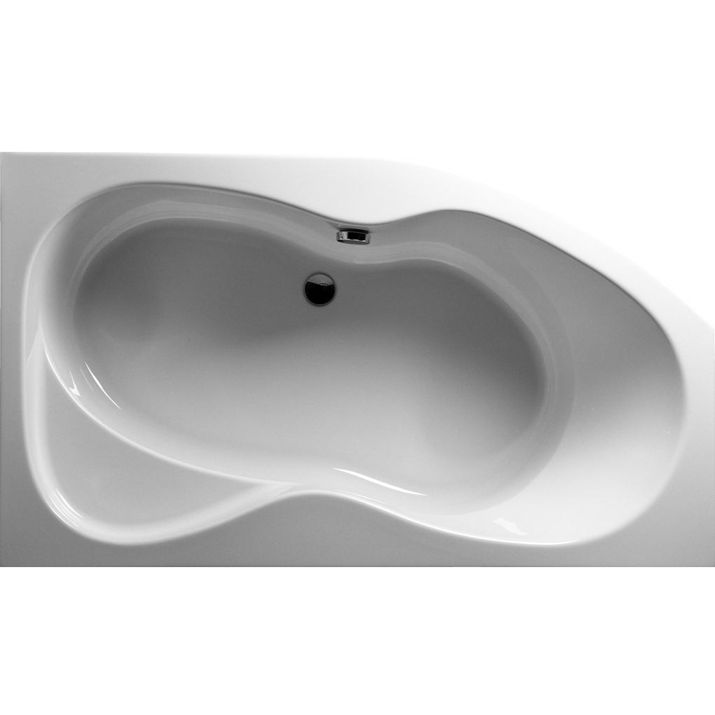 Akrilinė vonia Kyma Neringa 150x94 cm kairė