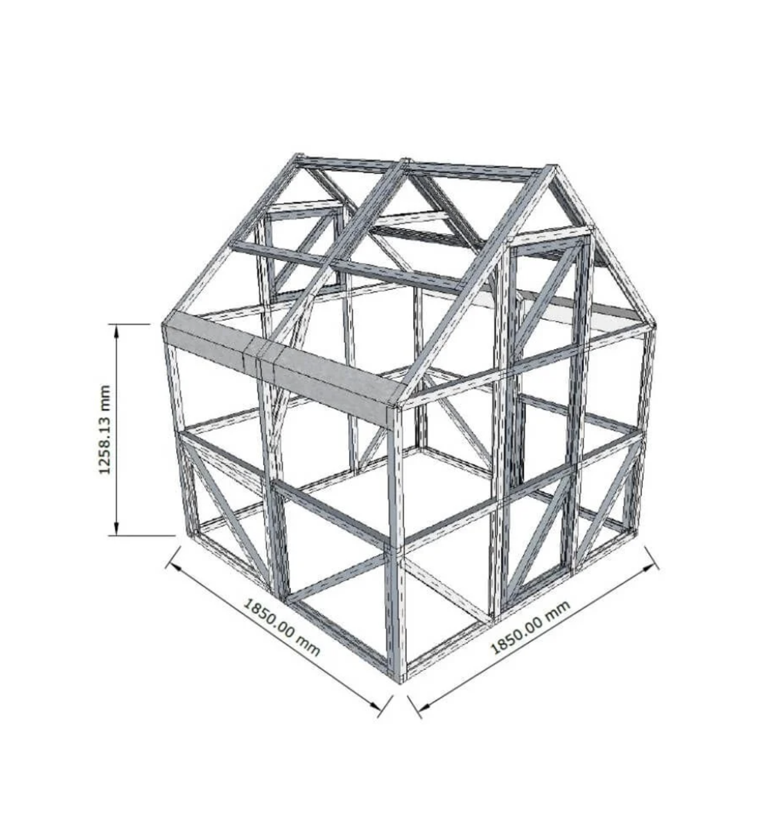 Šiltnamio rėmas MICRO 6mm.