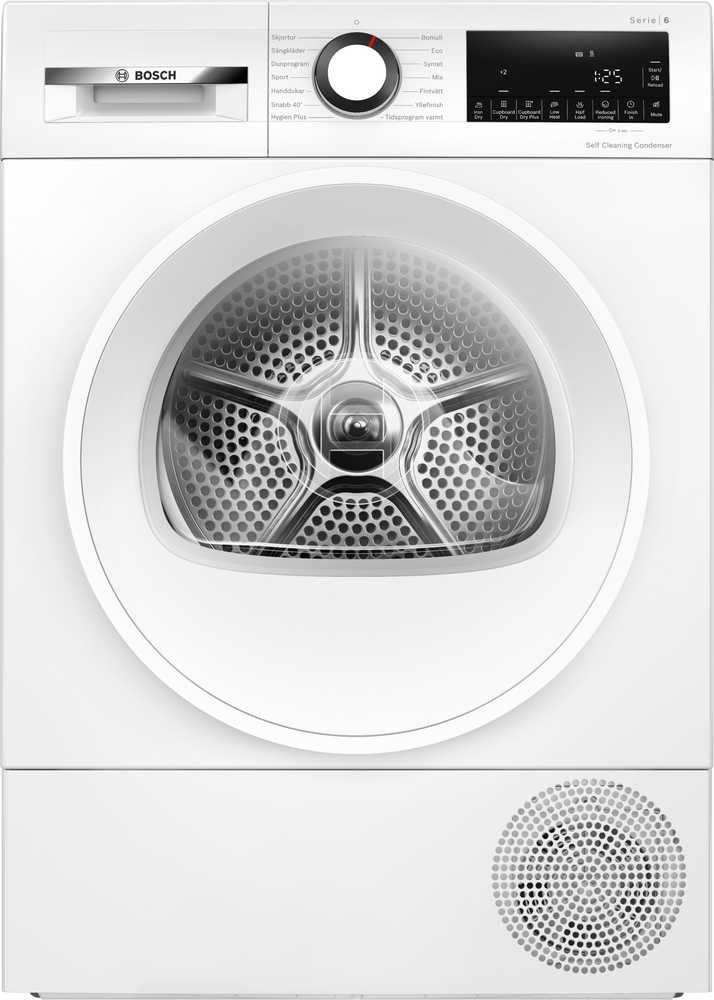Džiovyklė Bosch WQG245DLSN Džiovyklė Bosch WQG245DLSN
