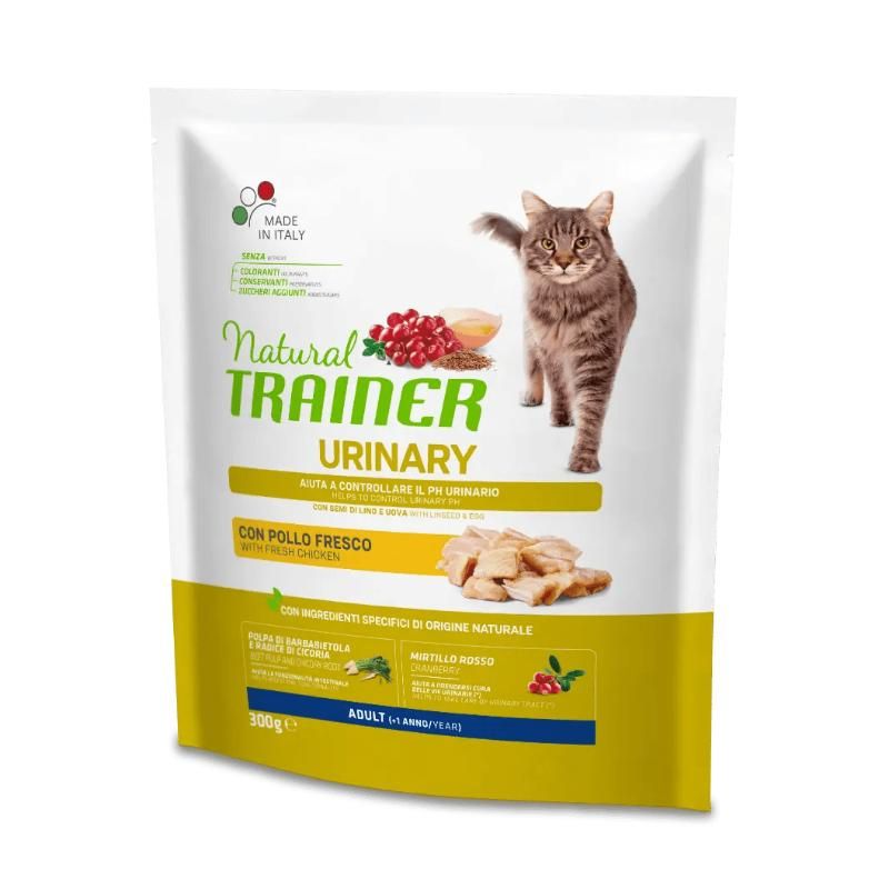 NATURAL TRAINER CAT URINARY CHICKEN su vištiena 300g, 924689