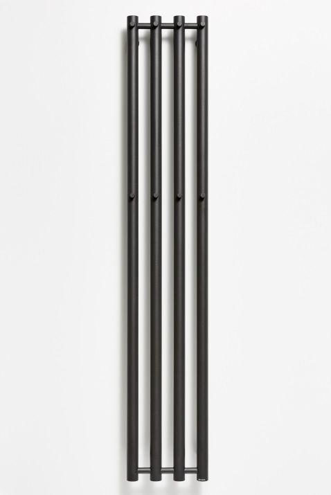 Rankšluosčių džiovintuvas PMH Rosendal 42x95 cm, juoda struktūrinė, R1BL/6 Rankšluosčių džiovintuvas PMH Rosendal 42x95 cm, juoda struktūrinė, R1BL/6