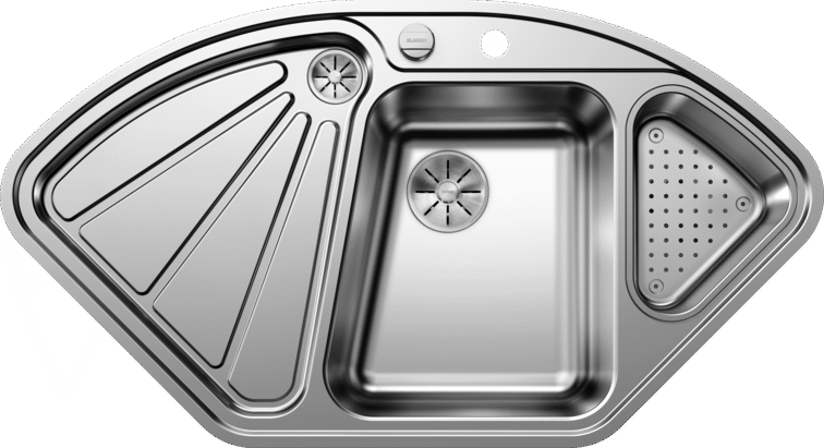 Plieninė plautuvė BLANCO DELTA-IF M.ZUB InFino M.AF