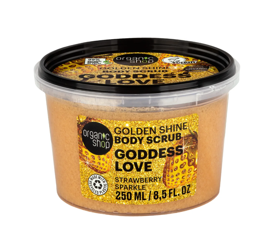 Kūno priežiūros rinkinys Organic Shop Golden, 06670 Kūno priežiūros rinkinys Organic Shop Golden, 06670