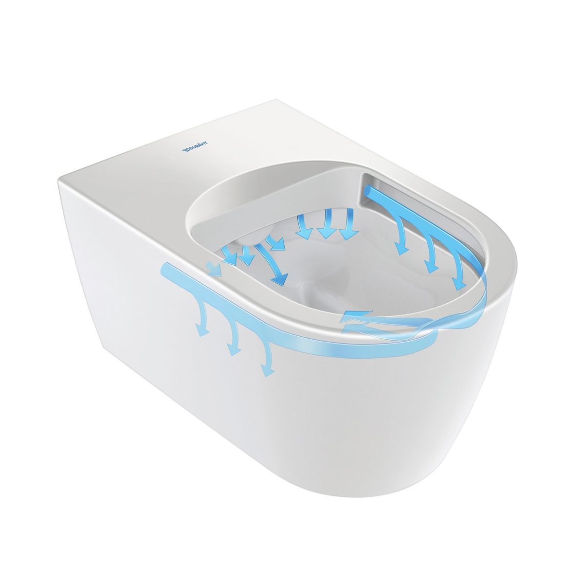 Pakabinamas klozetas Duravit SensoWash D-Neo Compact Rimless su SoftClose dangčiu, baltas 654000012004300