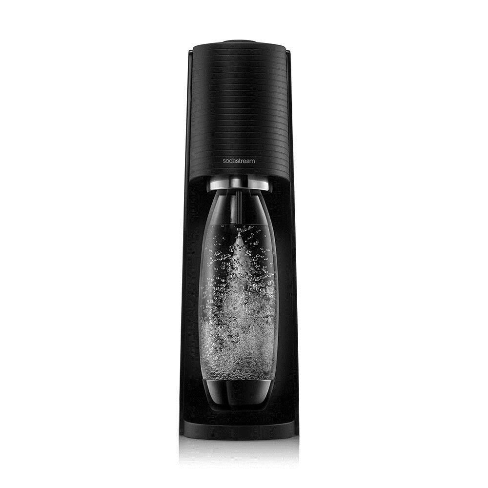 Gazuotų gėrimų gaminimo aparatas SodaStream Terra, 7290113763784, juodas
