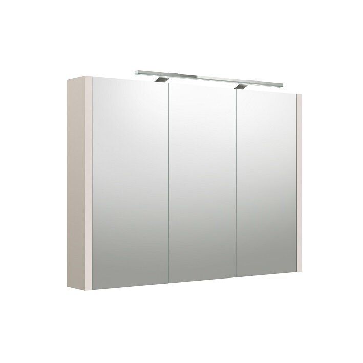 Veidrodinė spintelė su apšvietimu Kame Urban LED, IP44, pilkas kašmyras, 100 cm, 2002705