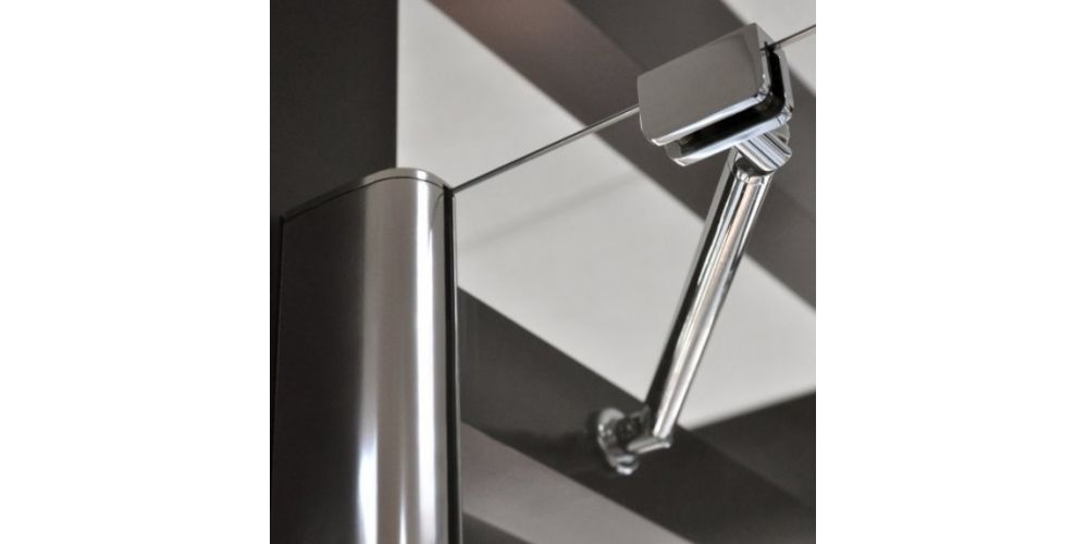 Vonios sienelė Roth TV2 100 cm, chromas Vonios sienelė Roth TV2 100 cm, chromas