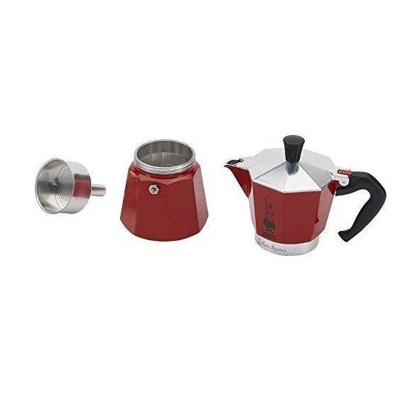 Kavinukas Bialetti Moka Express Red 6 puodelių