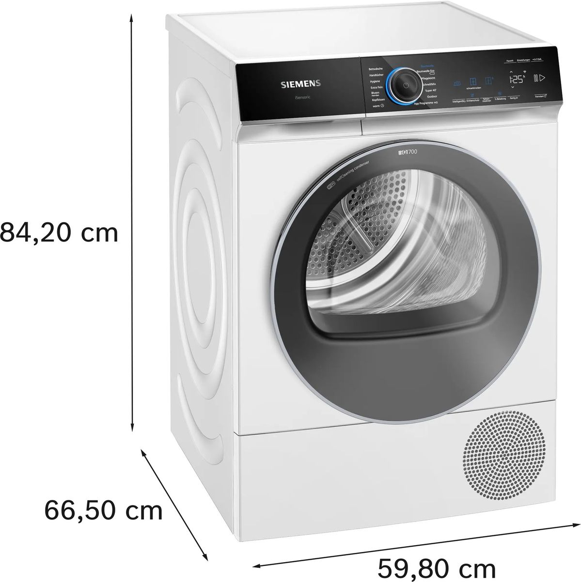 Džiovyklė Siemens WQ45B2B40 Džiovyklė Siemens WQ45B2B40