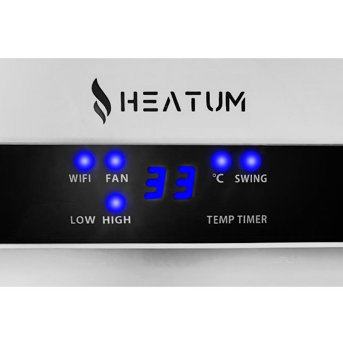 Keraminis sieninis šildytuvas Heatum Avo H2000W WIFI