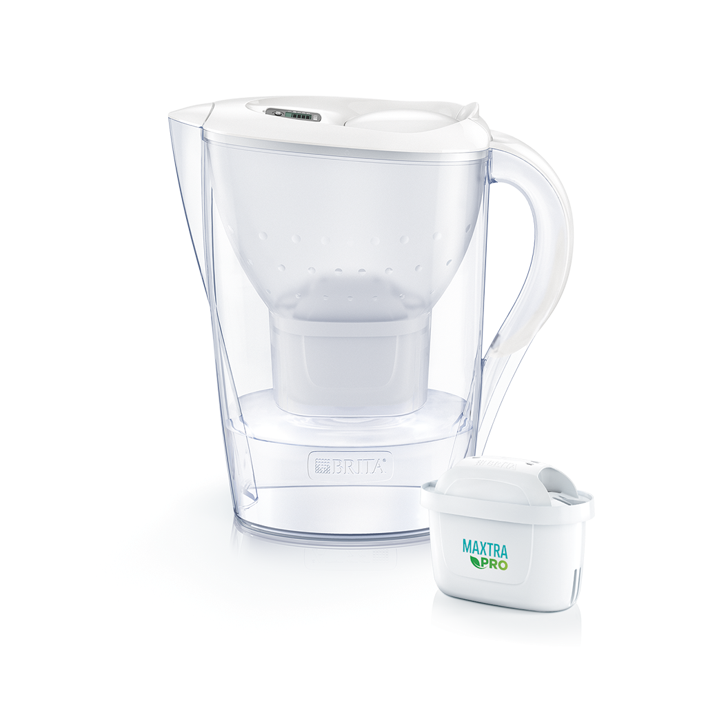 Filtravimo indas vandeniui BRITA MXpro MARELLA 2,4 l, baltas