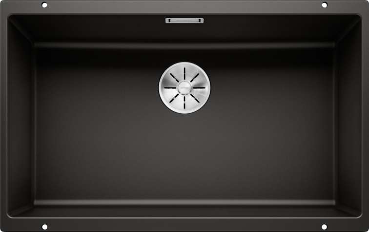 Plautuvė BLANCO SUBLINE 700-U SILG Black