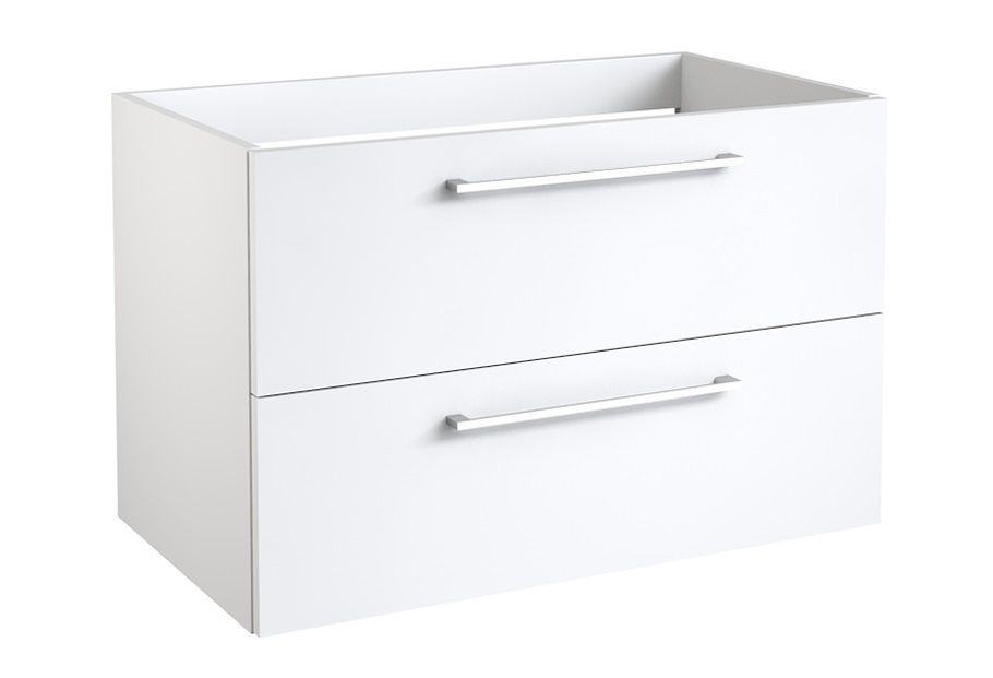 Apatinė spintelė Kame DUET su stalčiais, 79cm, blizgi balta BU/8-2DR/D1 Apatinė spintelė Kame DUET su stalčiais, 79cm, blizgi balta BU/8-2DR/D1