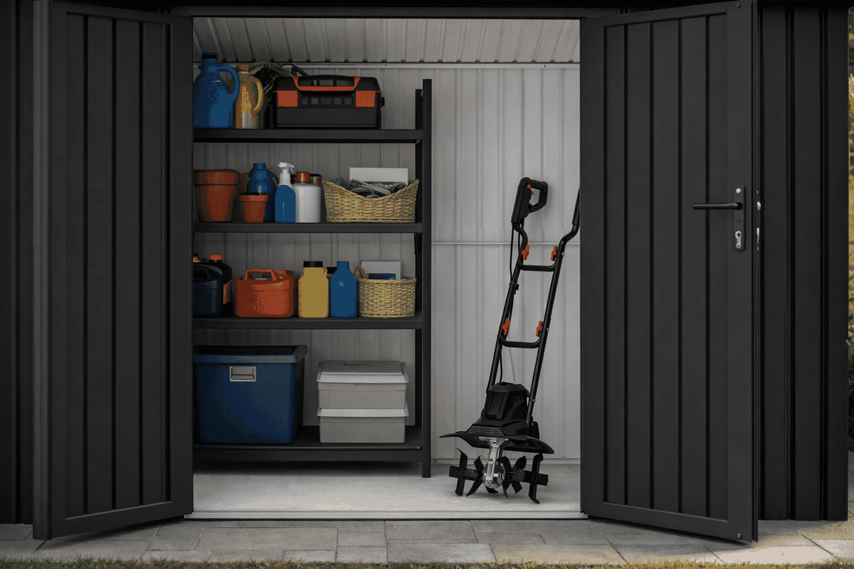 Sodo sandėliukas HATIS Premium, 6,76 m2 Sodo sandėliukas HATIS Premium, 6,76 m2