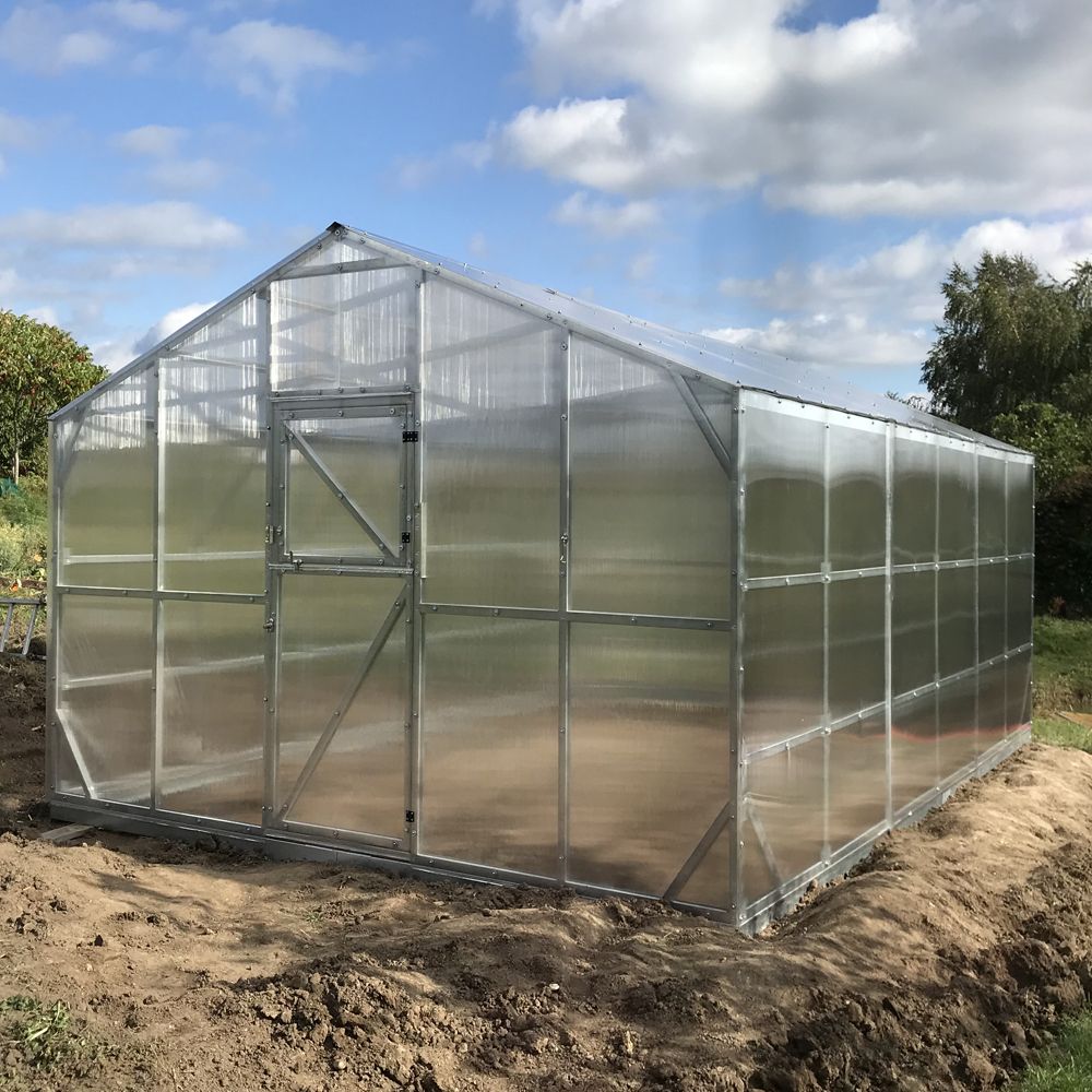 Šiltnamis DELUXE 4x6m. 6 mm