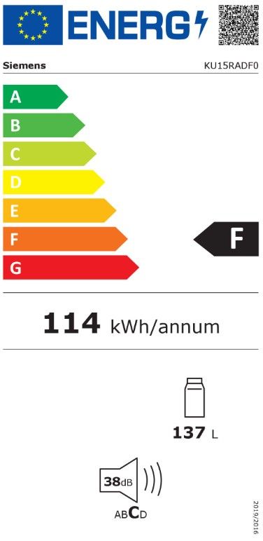 Šaldytuvas Siemens KU15RADF0 Šaldytuvas Siemens KU15RADF0
