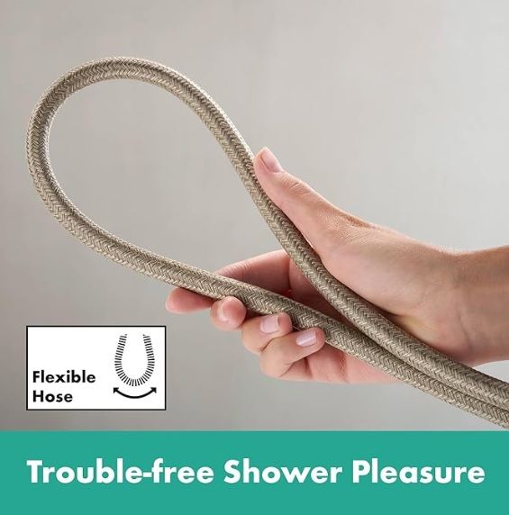 Dušo žarnelė Hansgrohe Designflex 160 cm, auksinė 28260990 Dušo žarnelė Hansgrohe Designflex 160 cm, auksinė 28260990