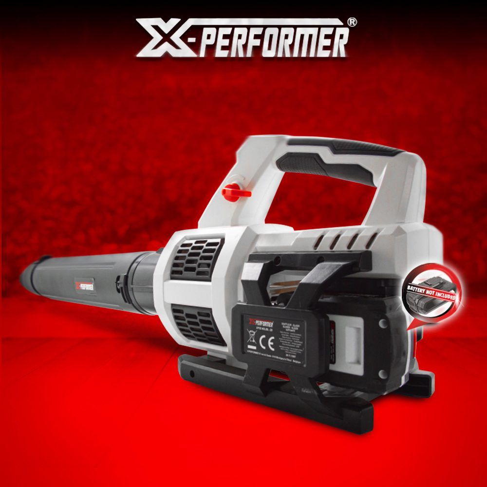 Akumuliatorinis lapų pūstuvas X-PERFORMER, XPSE40LIBL-2B Akumuliatorinis lapų pūstuvas X-PERFORMER, XPSE40LIBL-2B
