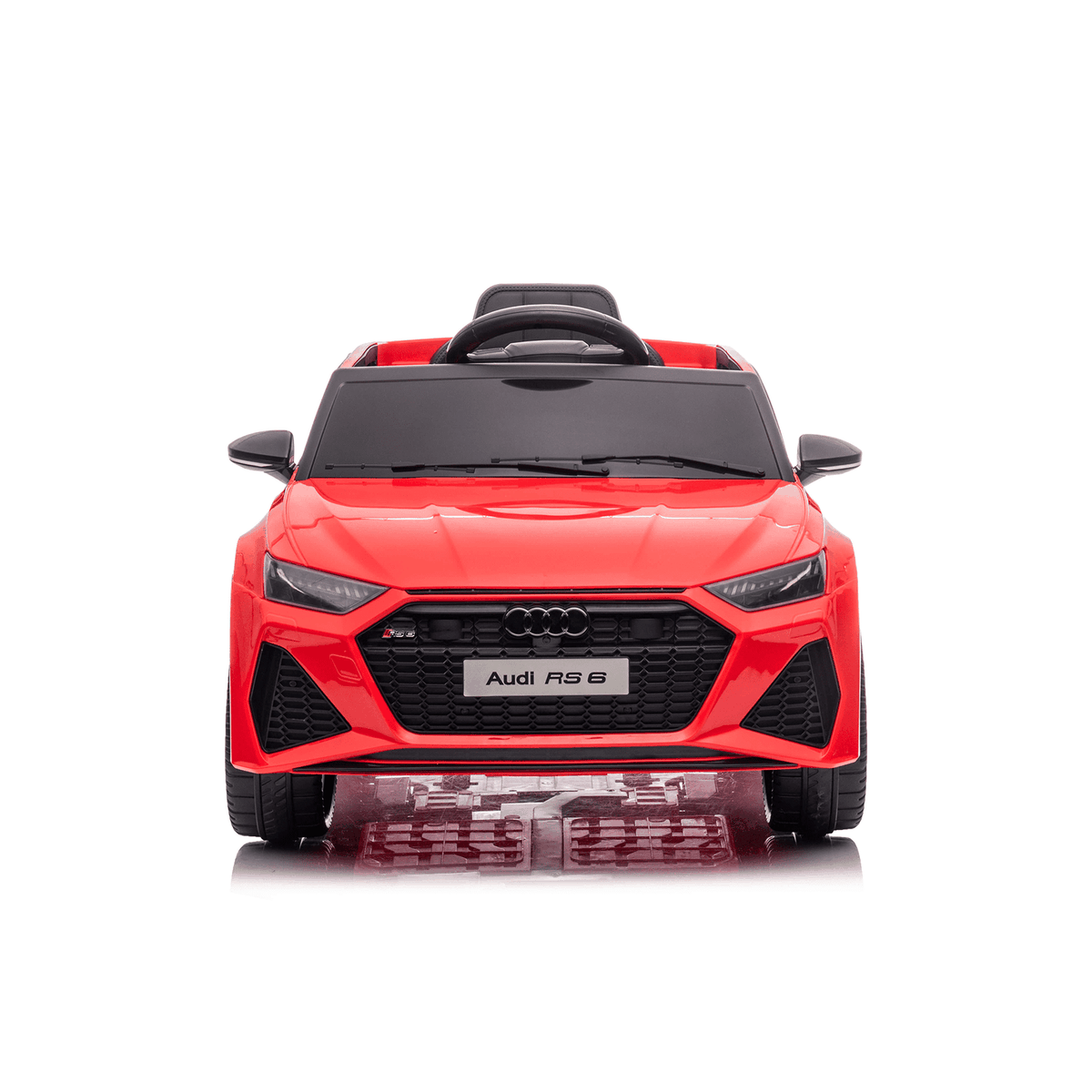 Vaikiškas elektromobilis Audi RS6 HATIS, raudonas Vaikiškas elektromobilis Audi RS6 HATIS, raudonas