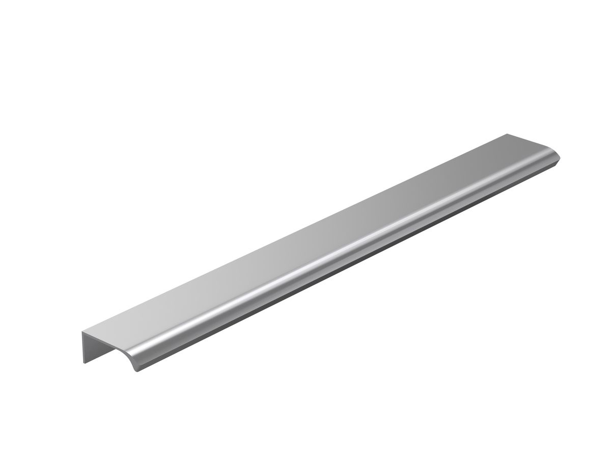 Rankenėlė Kame Big kolekcijos baldų spintelėms 20 cm, blizgus chromas H12/200CH