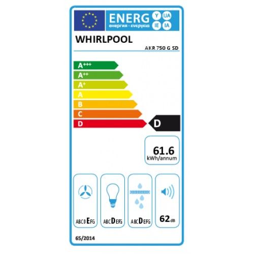 Gartraukis Whirlpool AKR 750 G SD Gartraukis Whirlpool AKR 750 G SD