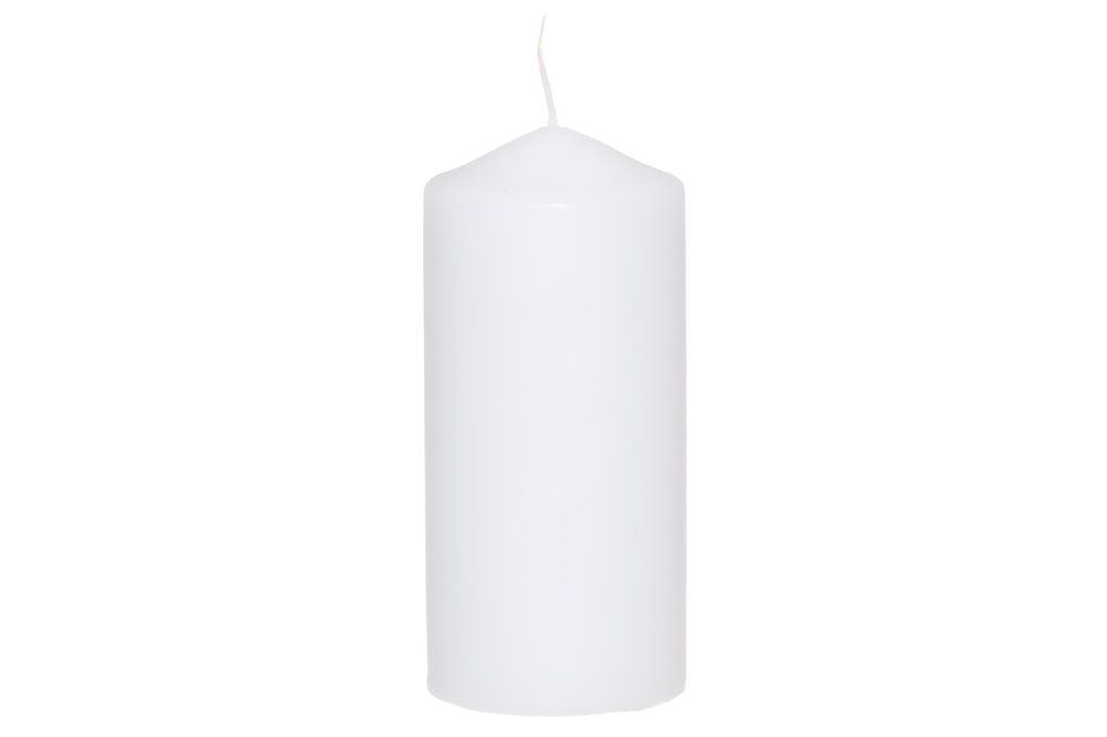 Cilindrinė žvakė Polar Kynttilät 7x15 cm, balta, 6410412146687