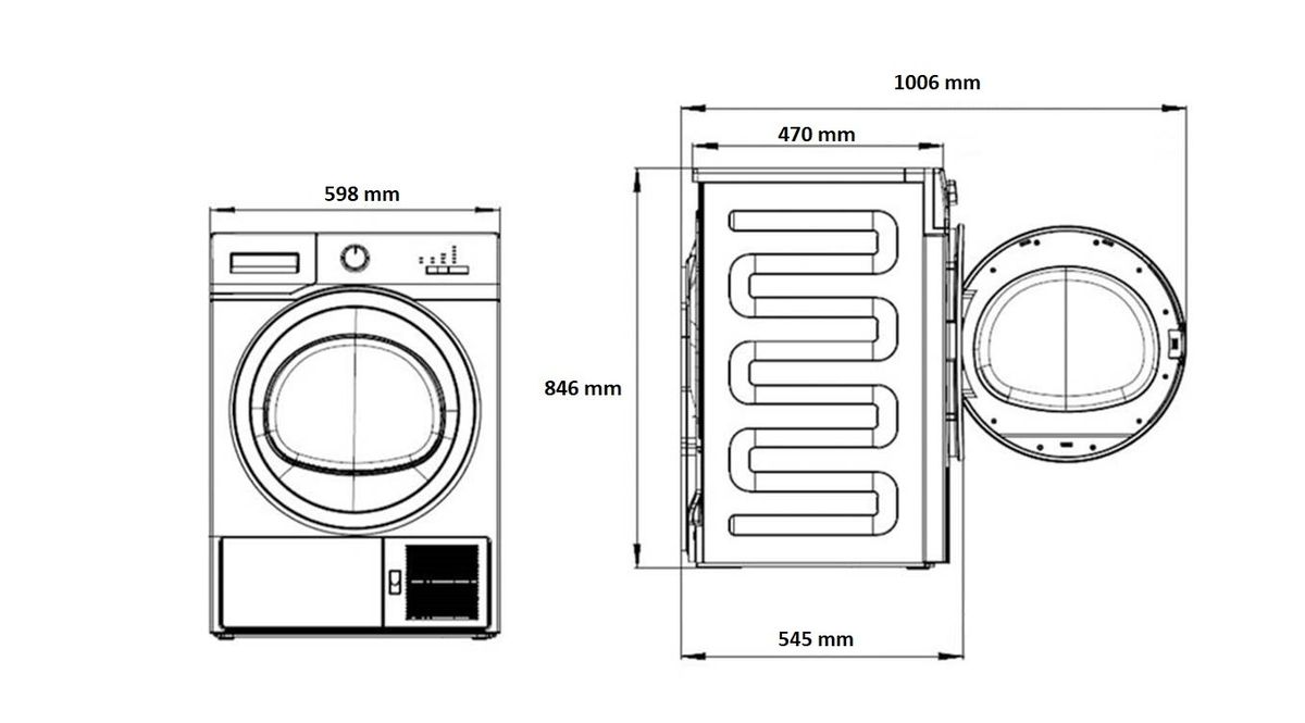 Džiovyklė Beko BM3T38239WBB Džiovyklė Beko BM3T38239WBB