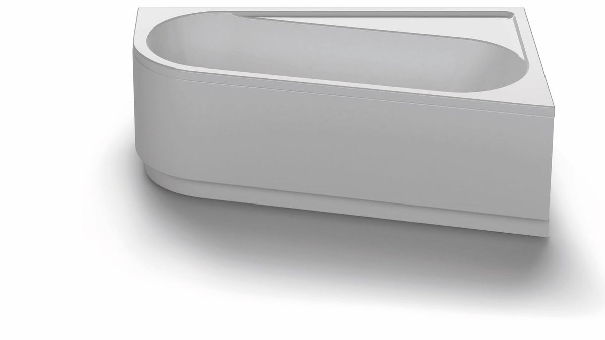 Priekinė apdailos plokštė CHROME 160x105 R, balta CZA6100A00 Priekinė apdailos plokštė CHROME 160x105 R, balta CZA6100A00